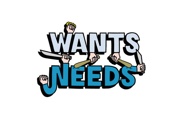 I want to be different. Need vs want.