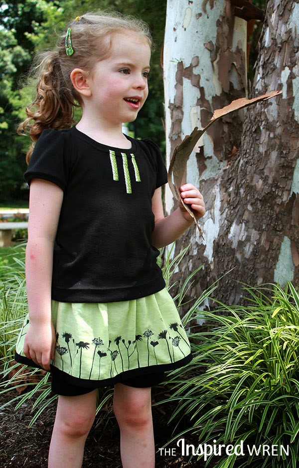 Summer Sewing 2014: Ink-Jet Printed Skirt | The Inspired Wren