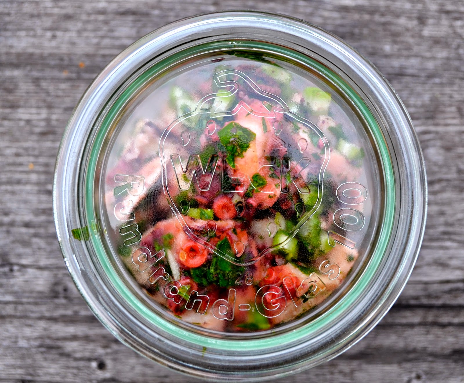 clubzimmer: Lauwarmer Pulpo-Salat