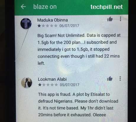 9mobile BlazeOn Unlimited Time-base Data Plan A Scam?
