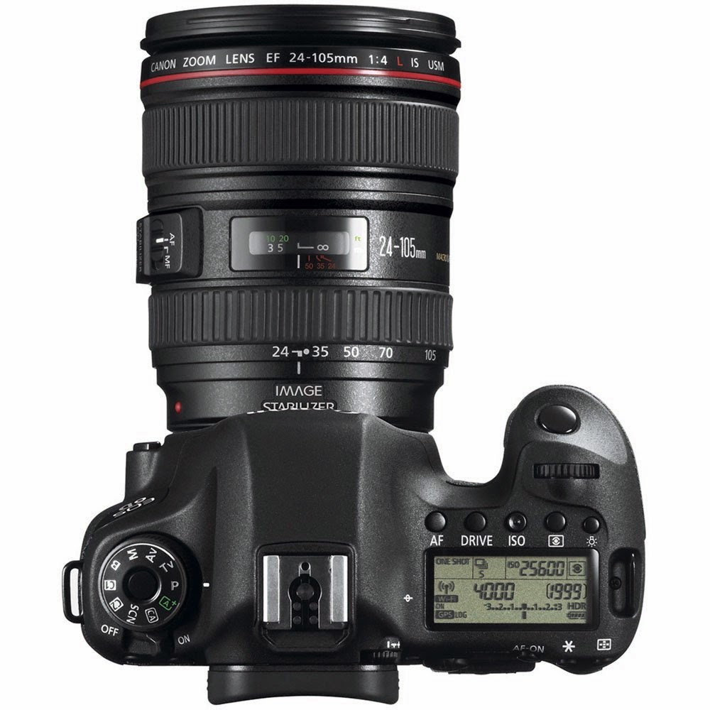 Canon EOS 6D 20.2 MP CMOS Digital SLR Camera and EF24-105mm IS lens reviewed, picture of lens