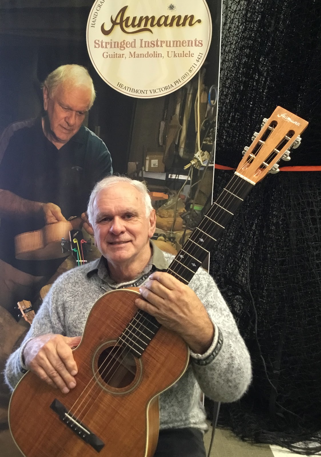 Rare Trades Australia Ukulele Maker David Aumann