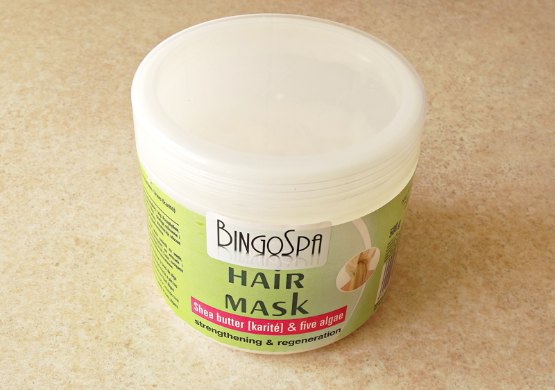 Maska do włosów BingoSPA Masło Shea i 5 alg