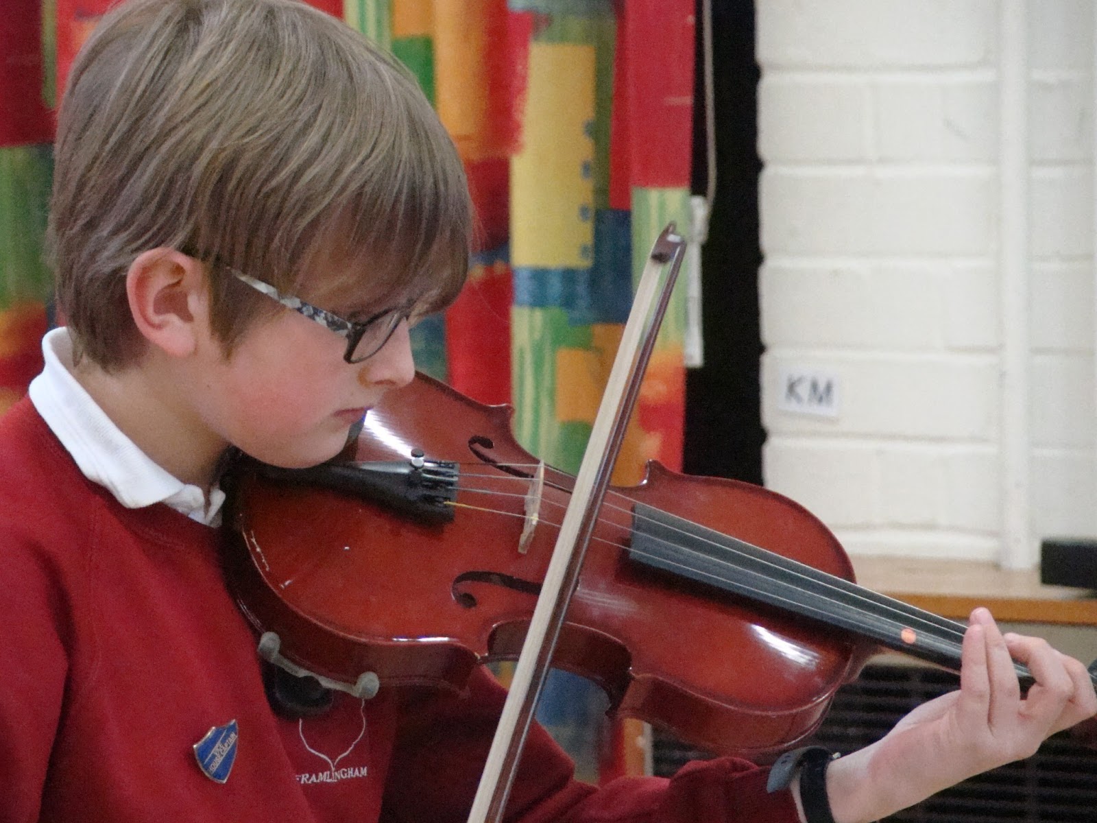 Hitcham's Blog Violin Concert in School Hall