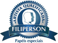 Selo Artista Qualificada Filiperson