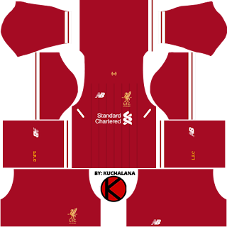Liverpool Kits 2017/18 - Dream League Soccer 2017
