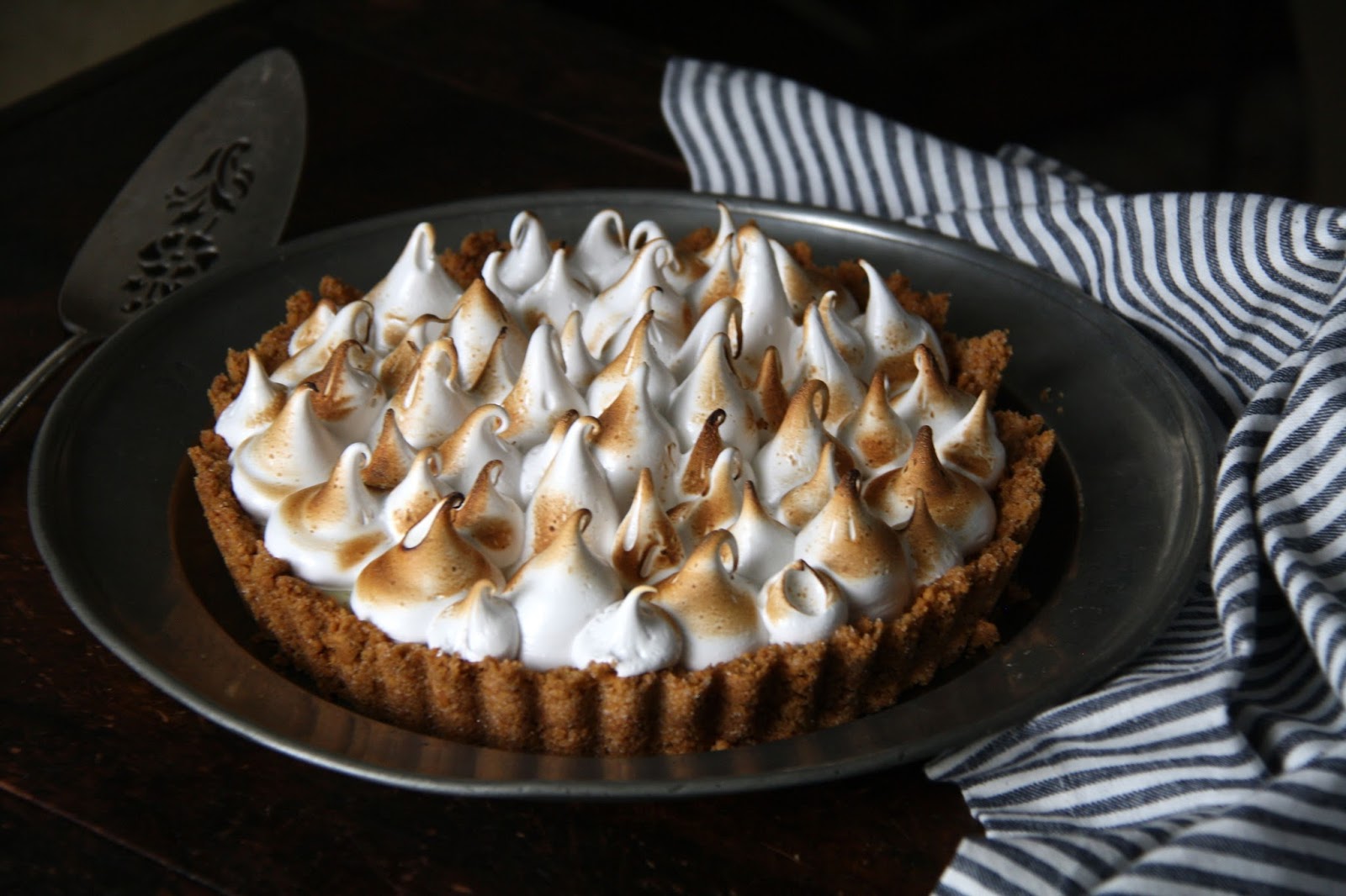 salted sugared spiced™ Graham Cracker Custard Pie