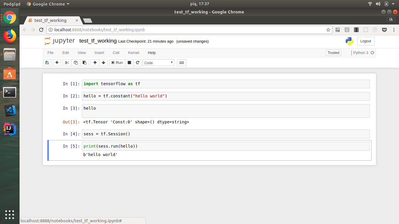 Install jupyter notebook python 3 | Griffin Party Dock