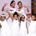Overwhelming Excitement As Nigerian Twin Sisters Wed The Same Day - Photos