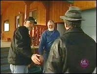 Images from the UFO TV Documentary Magnificent Obsessions. Brian Vike, Chris Rutkowski, and Gordon.
