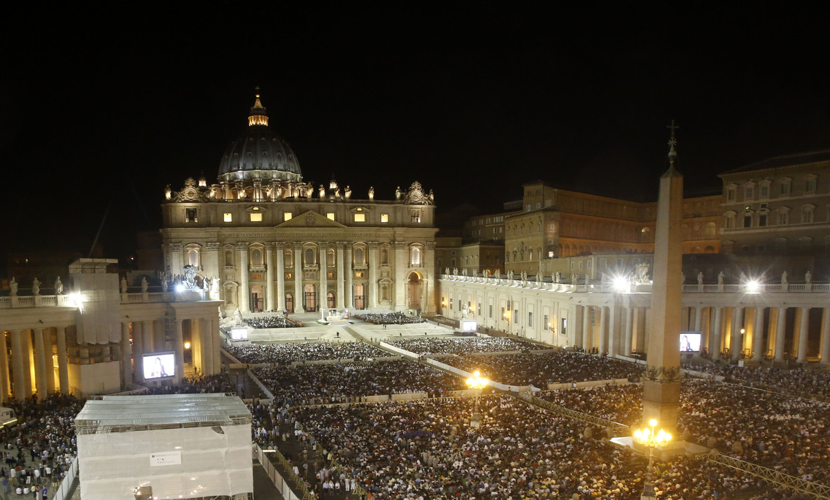 Sacerdotus Pope Francis' Homily Prayer for Peace Vigil