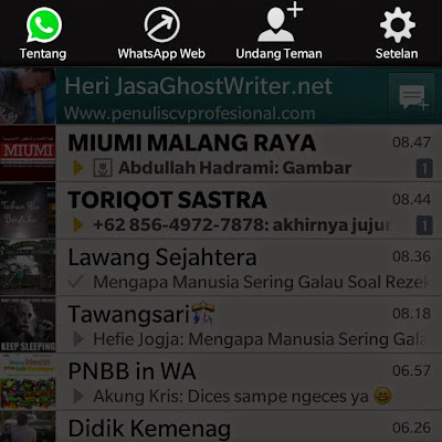 Kabar Gembira : WhatsApp sudah bisa digunakan via PC/Laptop