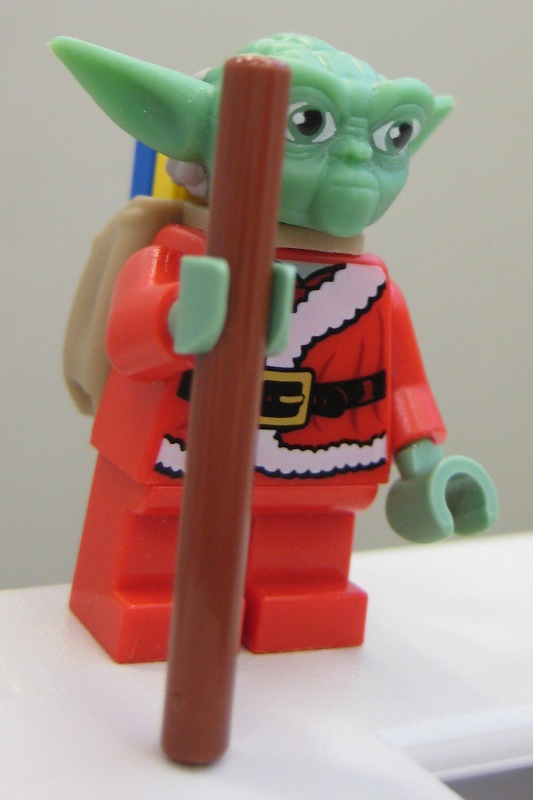 yoda santa lego