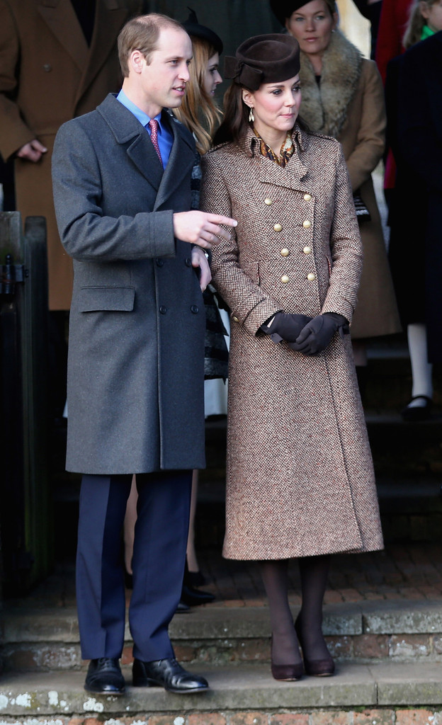 Catherine, Duchess of Cambridge attends Christmas Day Service