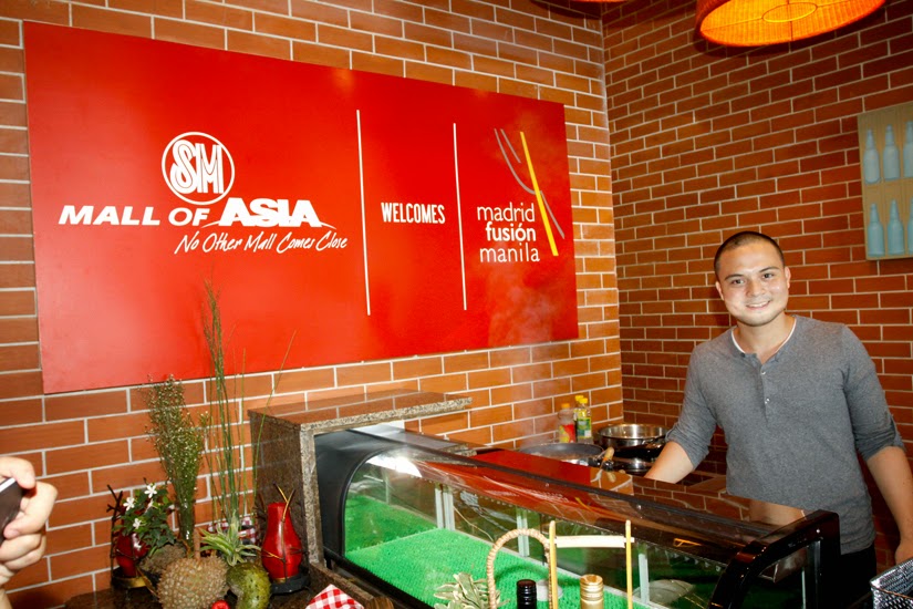 Chef Bruce Ricketts for Madrid Fusion Manila
