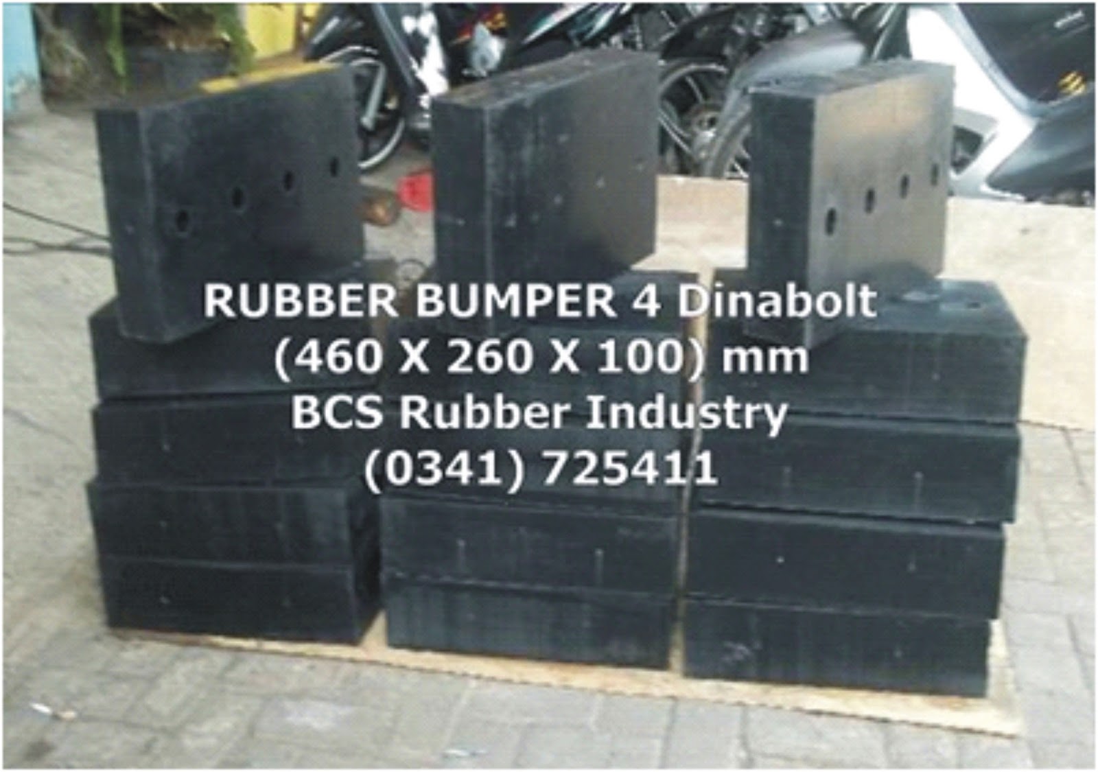 Rubber Dock Bumper “ Pelindung Truk “
