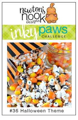 Newton's Nook Designs Inky Paws Challenge #36 - Halloween Theme