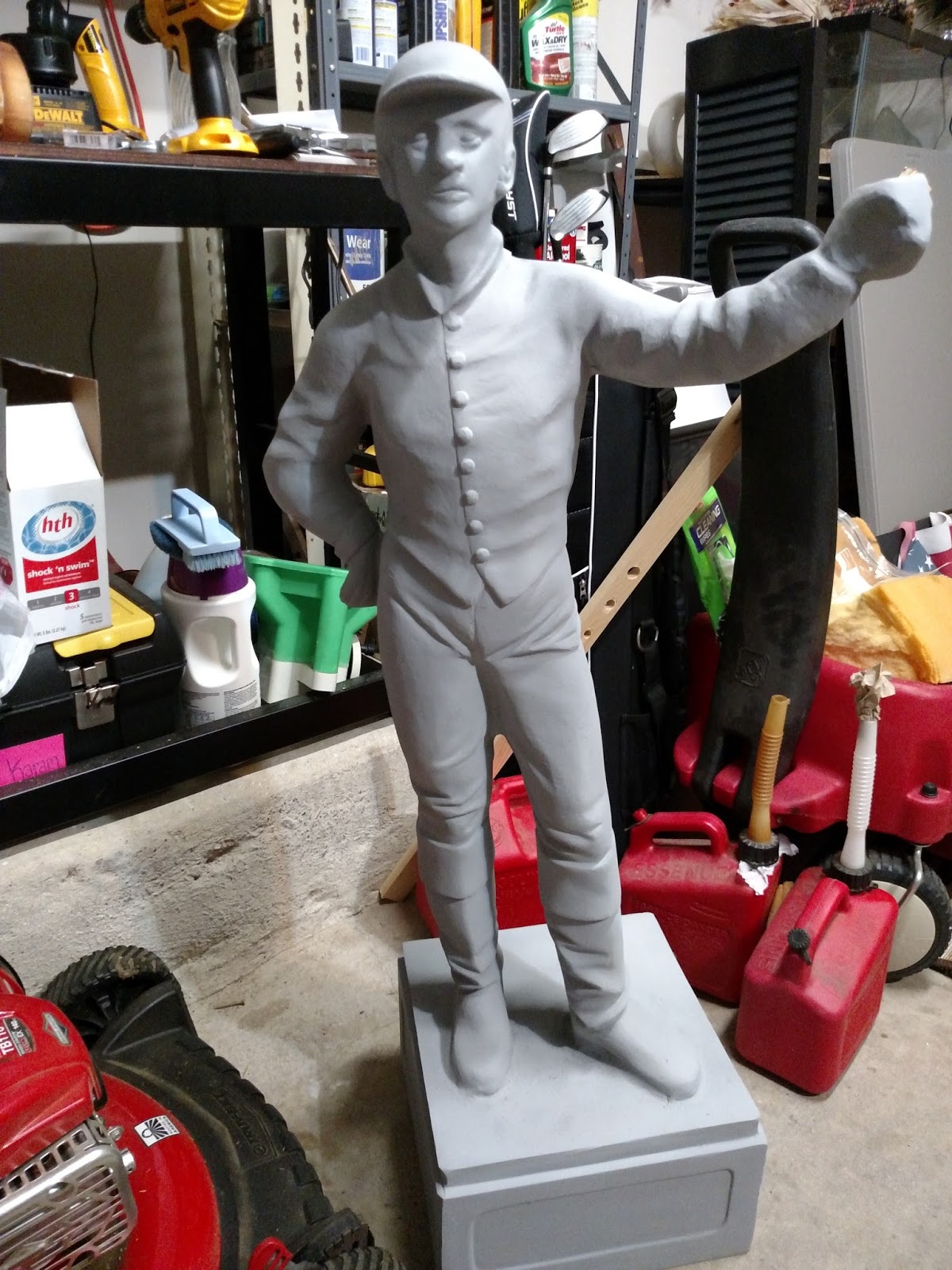 My Two Cents My Own Lawn Jockey, a project from start to finish