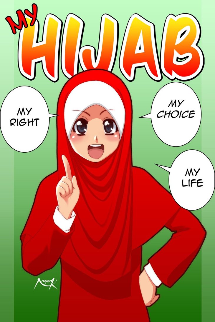 ShoLiha 45 MRimsu Koleksi Kartun Hijab Cantik