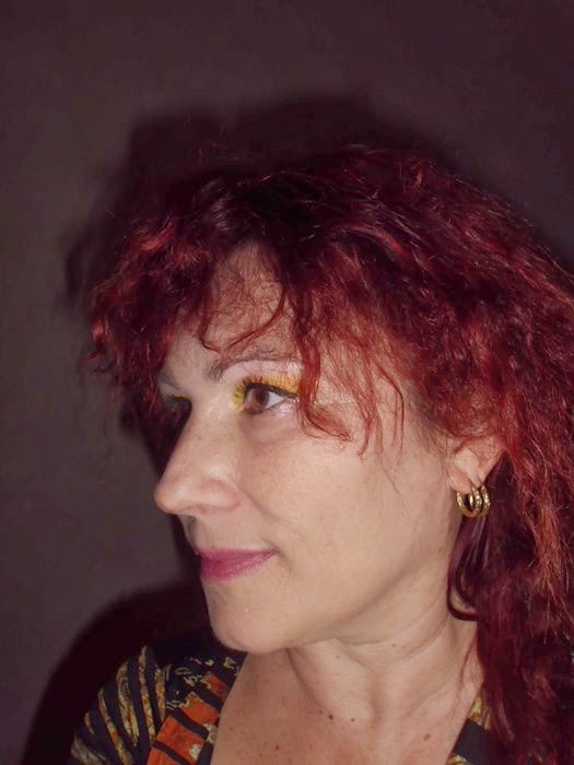 maquillaje de ojos amarillo