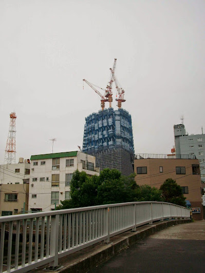 業平橋から見た塔体