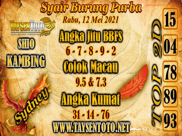 PREDIKSI SYDNEY COJEEL