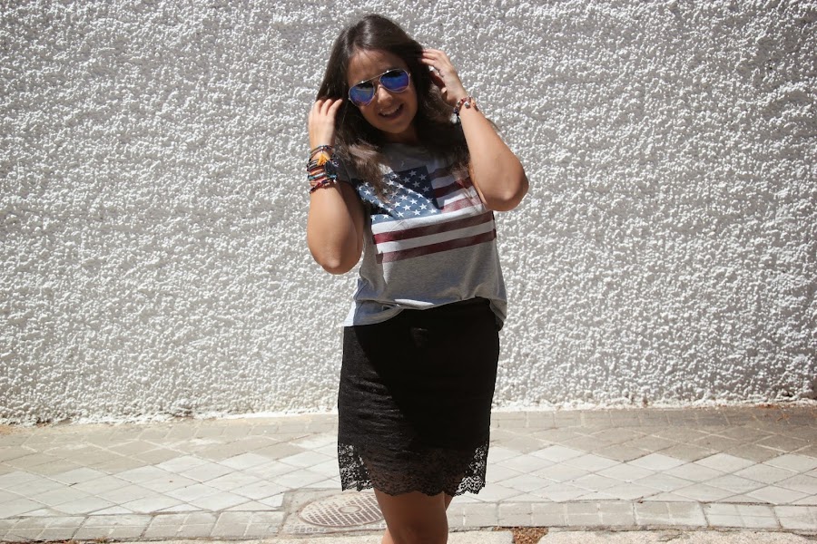 DIY Costura: Falda lencera o falda de encaje con patrones y moldes gratis. Blog de costura y blog diy.