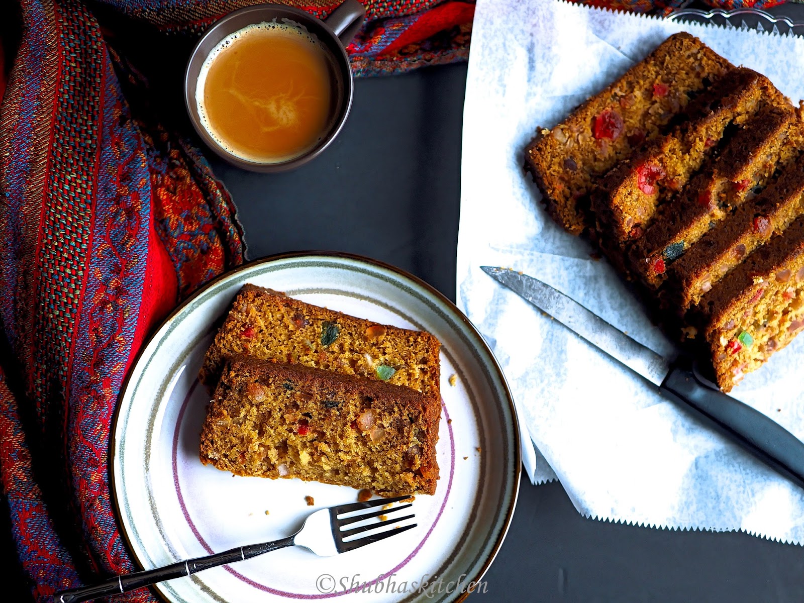Meri Rasoi Eggless Buttermilk Fruit cake