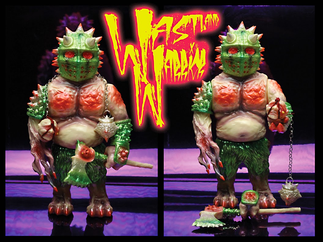 “Wasteland Warrior” Berserker Vinyl Figure by Mutant Vinyl Hardcore
