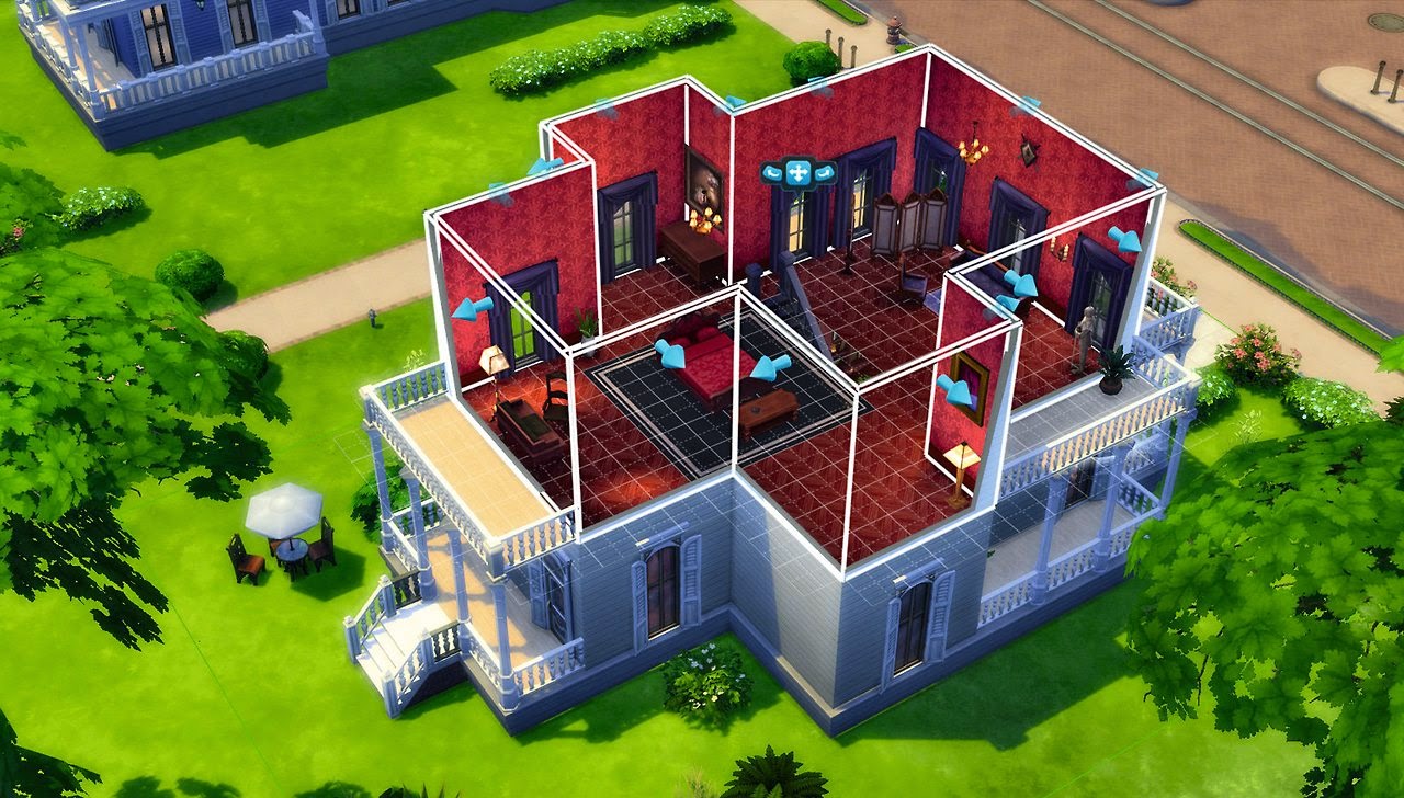 Sims 4 строительство домов