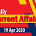 Kerala PSC Daily Malayalam Current Affairs 19 Apr 2020