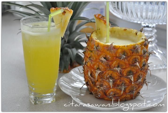 Jus Nenas / Pineapple Juice ~ Resepi Terbaik