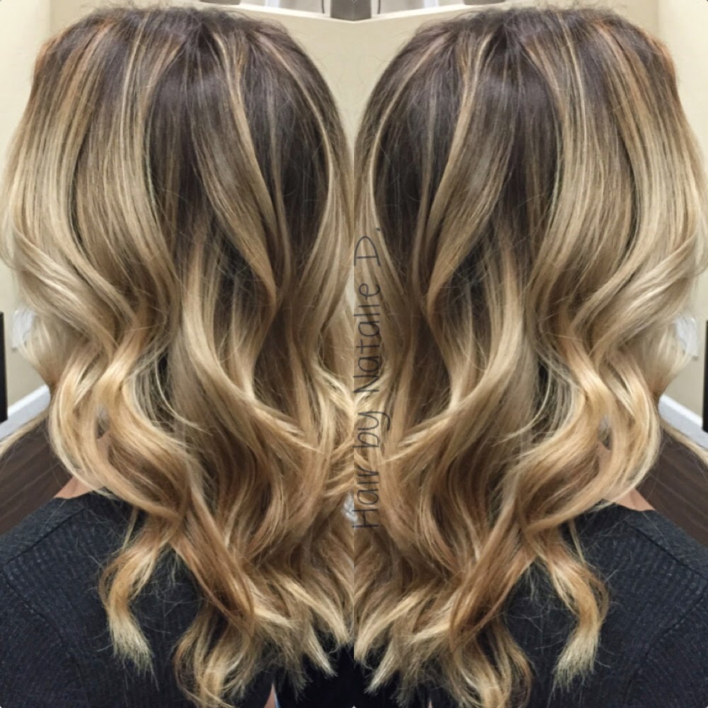 Curly Hair Highlights Vs Balayage Images