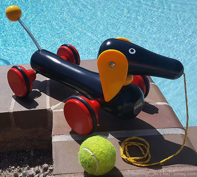 brio pull along dachshund