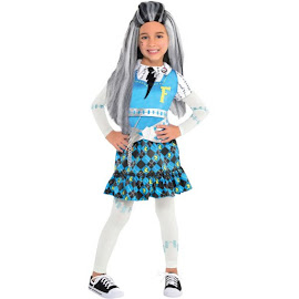 Monster High Party City Frankie Stein Outfit Small Child Costume