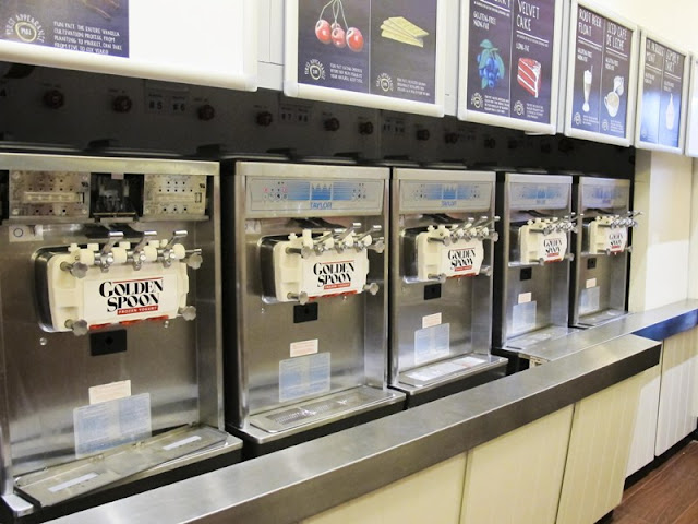 Golden Spoon Frozen Yogurt Machine Dispensers