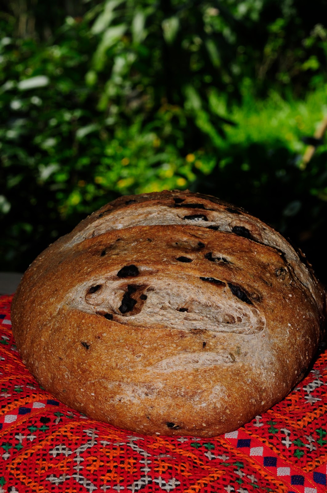 my discovery of Bread Tartine Country Bread with Kalamata Olives and Rosemary