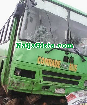 comrade bus fatal accident sapele