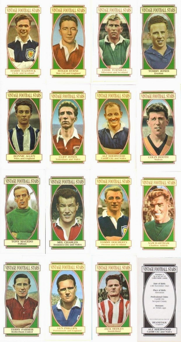 Football Cartophilic Info Exchange: Beanstalk Cards - Vintage Football