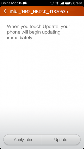 Miui flashing