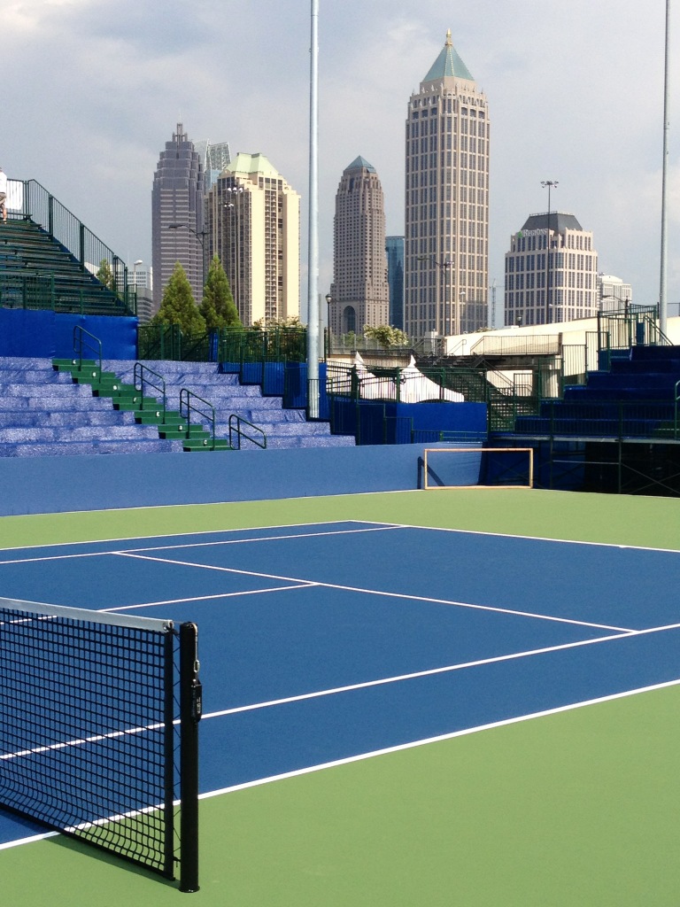 Atlanta Tennis BB&T Atlanta Open Stadium Court View & Site Map