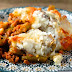 Shepherd's Pie with Slow-Roasted Tomatoes and Green Beans