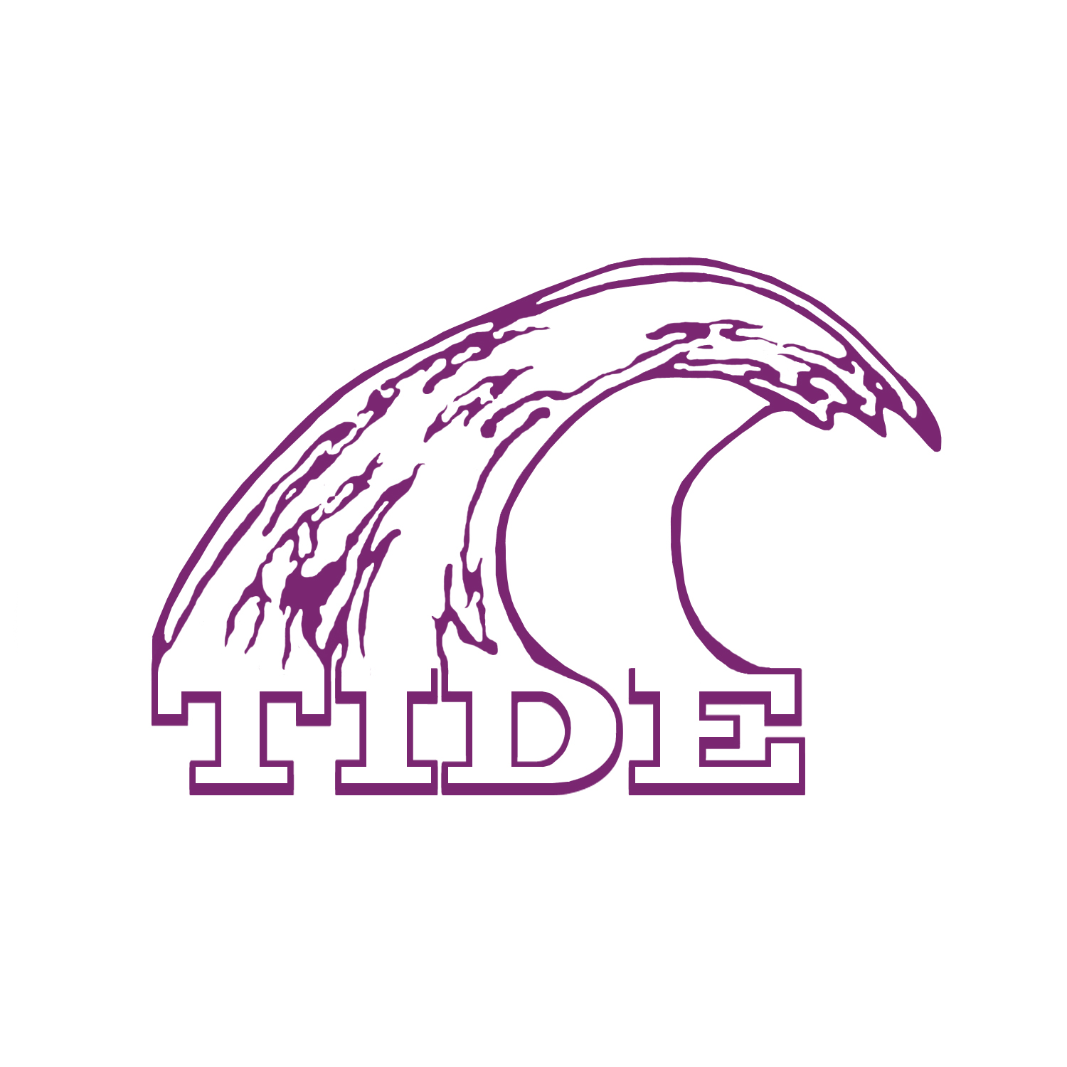 Beloit TIDE Swim/Dive: Updated Purple Tide Logo