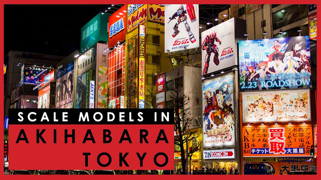 Scale model shops in Akihabara - Yellow Submarine, Volks Hobby and Leonardo LG