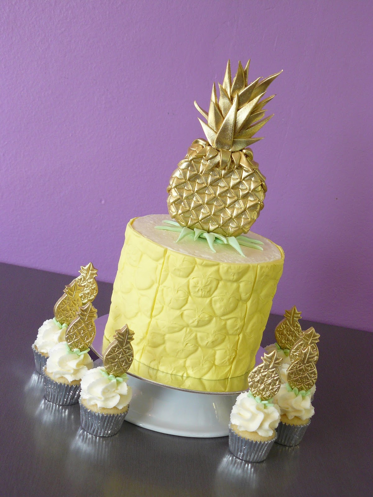 The Cup Cake Taste Brisbane Cupcakes Golden Pineapple Cake