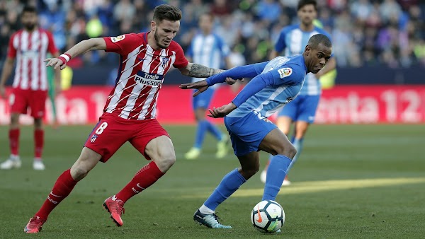 El Málaga muestra el abismo ante el Atlético (0-1)