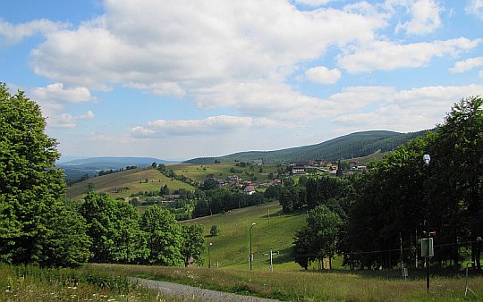 Góry Orlickie. Zieleniec.