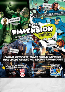 En 2012 fuì a una de las mejores convenciones de la Argentina: Dimensión Comics