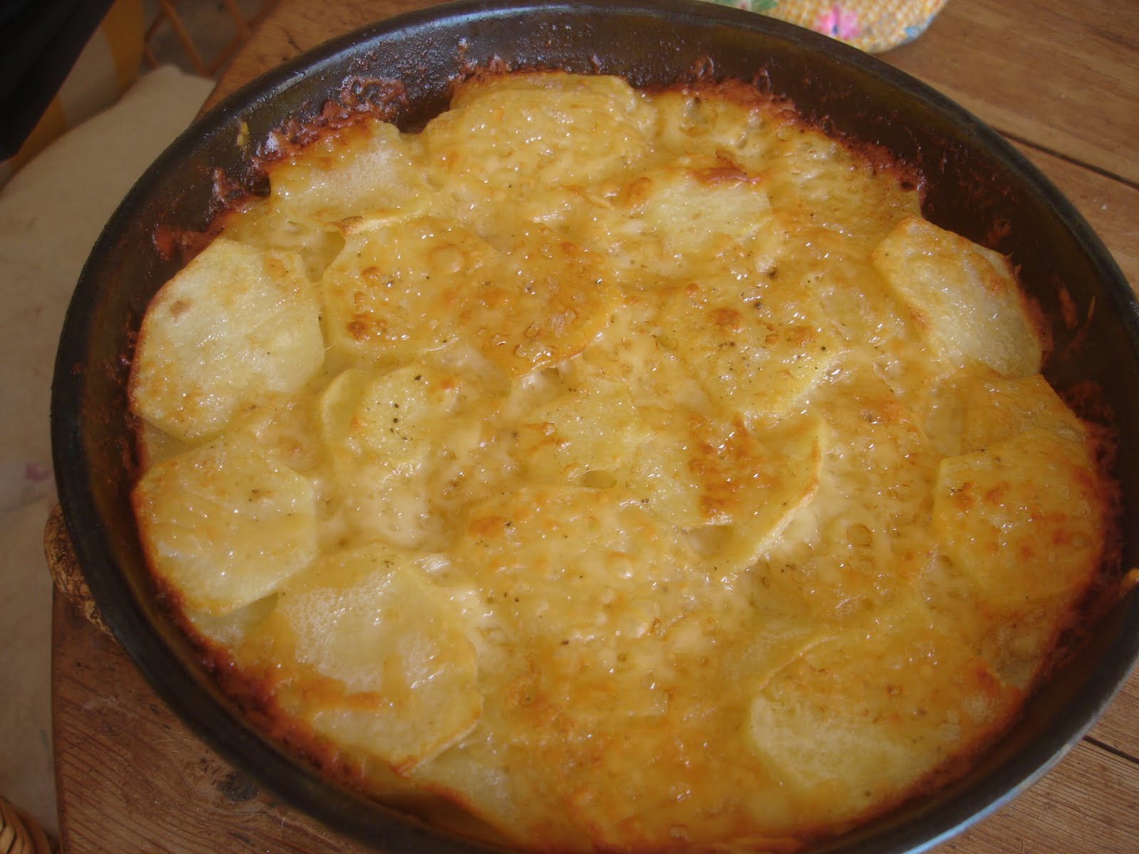 Kochbuch für Max und Moritz: Kartoffelgratin: Gratin dauphinois oder ...