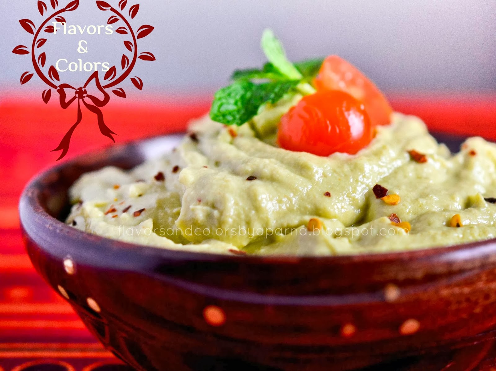 Avocado Hummus On Crackers Flavors N Colors